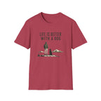 Life Is Better With a Dog T‑Shirt — Dog Lover Graphic Tee