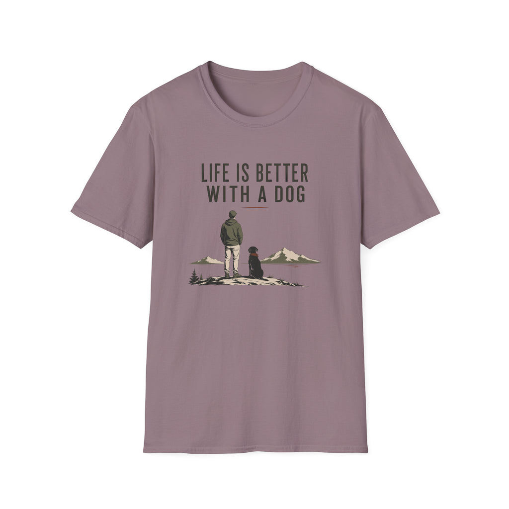 Life Is Better With a Dog T‑Shirt — Dog Lover Graphic Tee