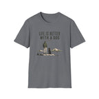 Life Is Better With a Dog T‑Shirt — Dog Lover Graphic Tee