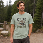 Coffee, Dogs & Cozy Vibes T-Shirt
