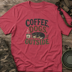 Coffee, Dogs & Cozy Vibes T-Shirt