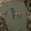 American Flag Labrador