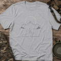 Mountain Sunset T‑Shirt — Go Far Together.