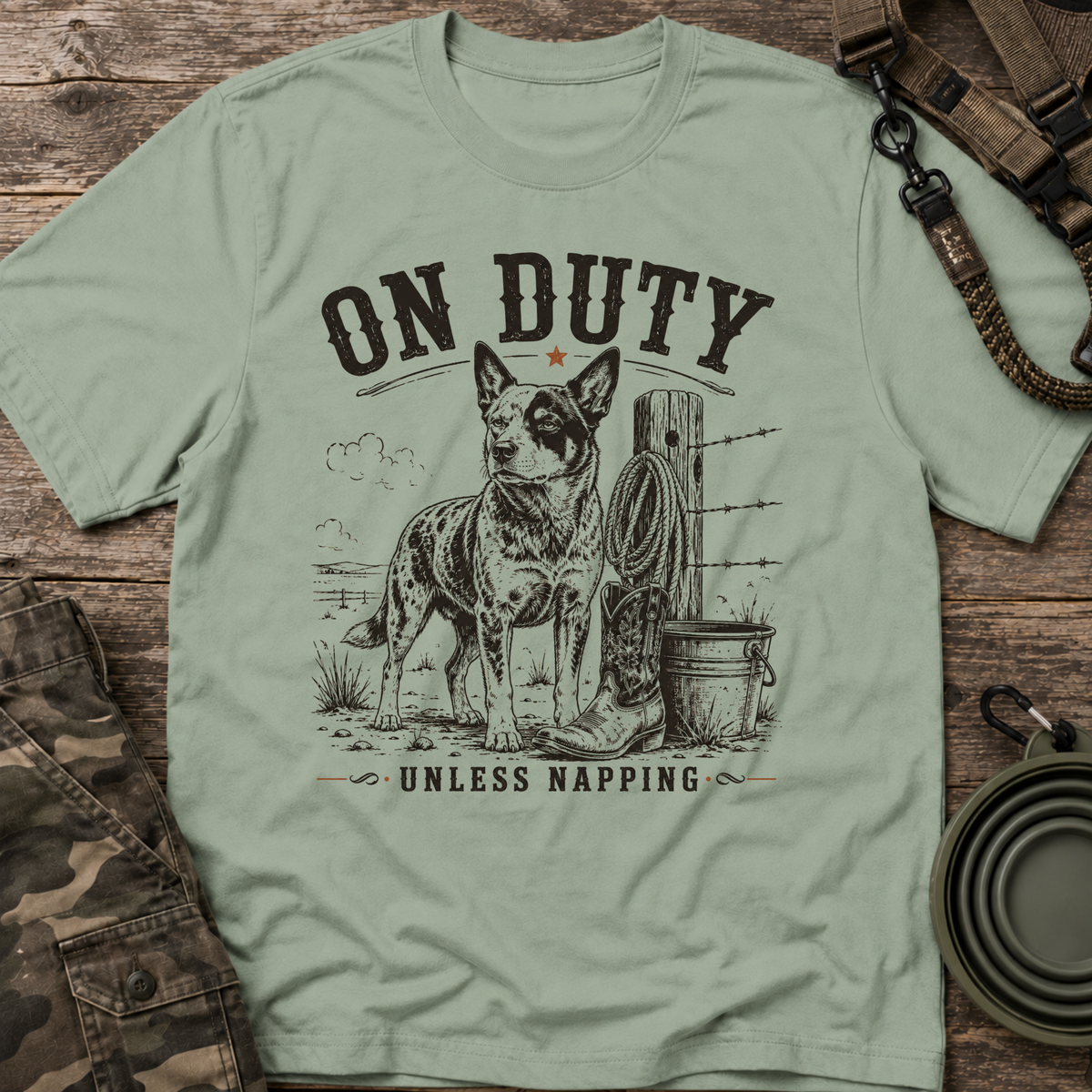 On Duty Cattle Dog