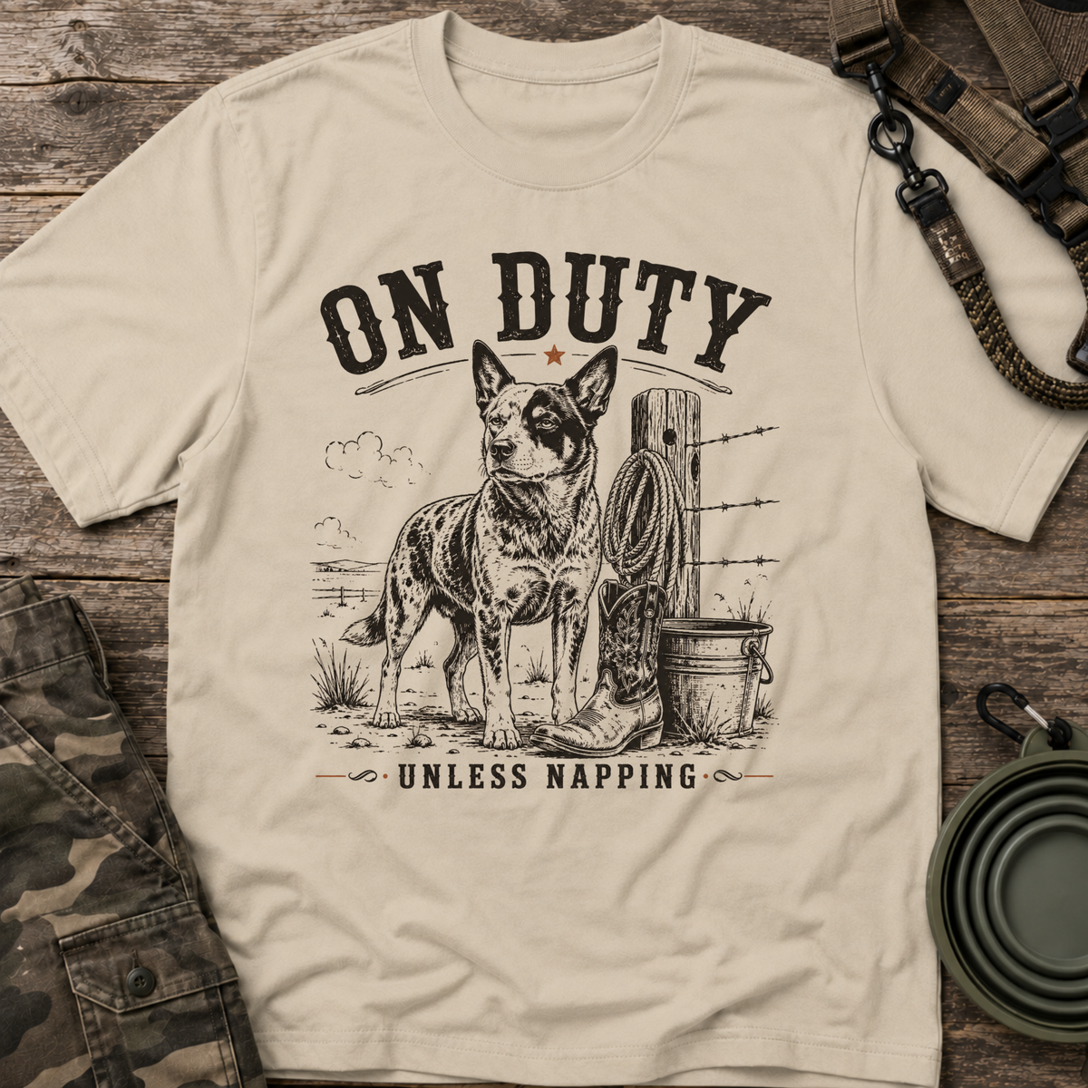 On Duty Cattle Dog