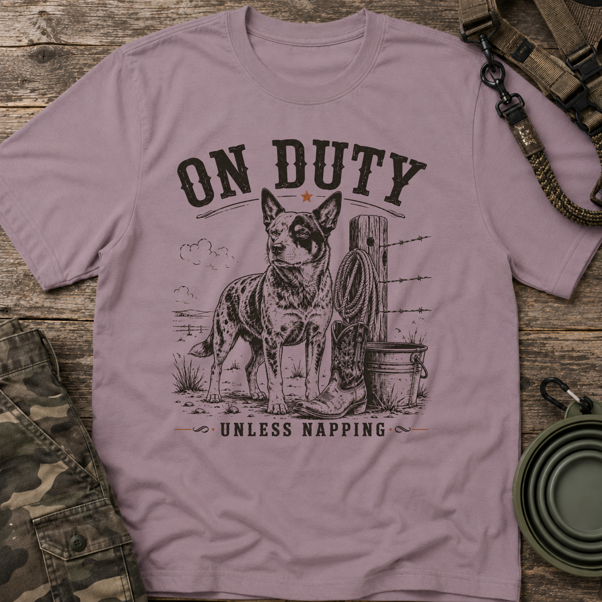 On Duty Cattle Dog