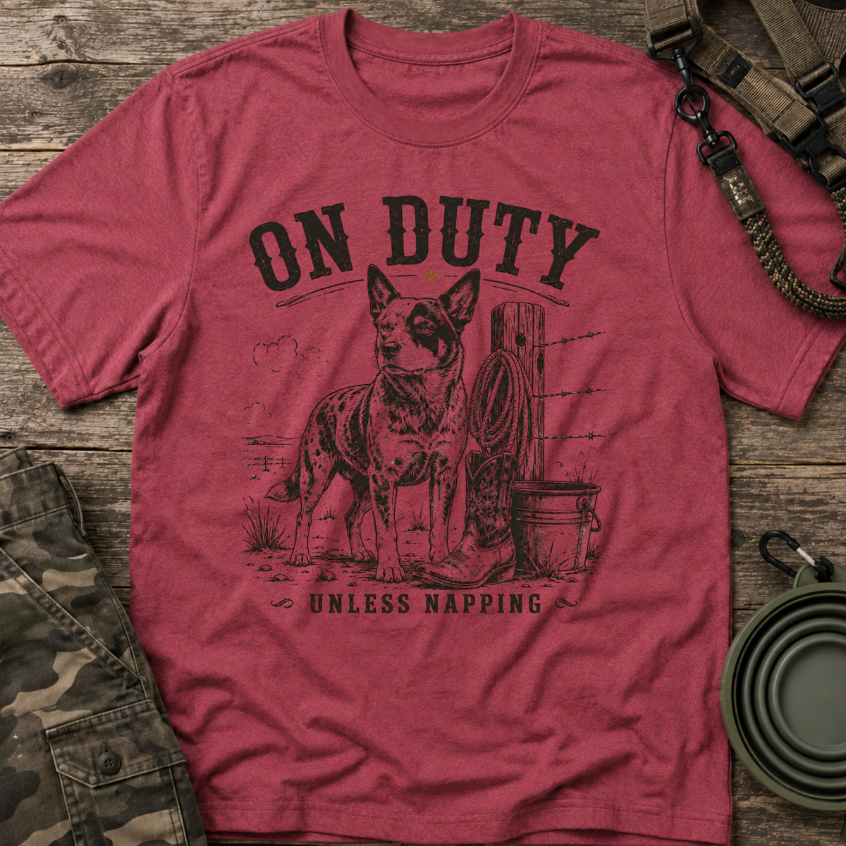 On Duty Cattle Dog