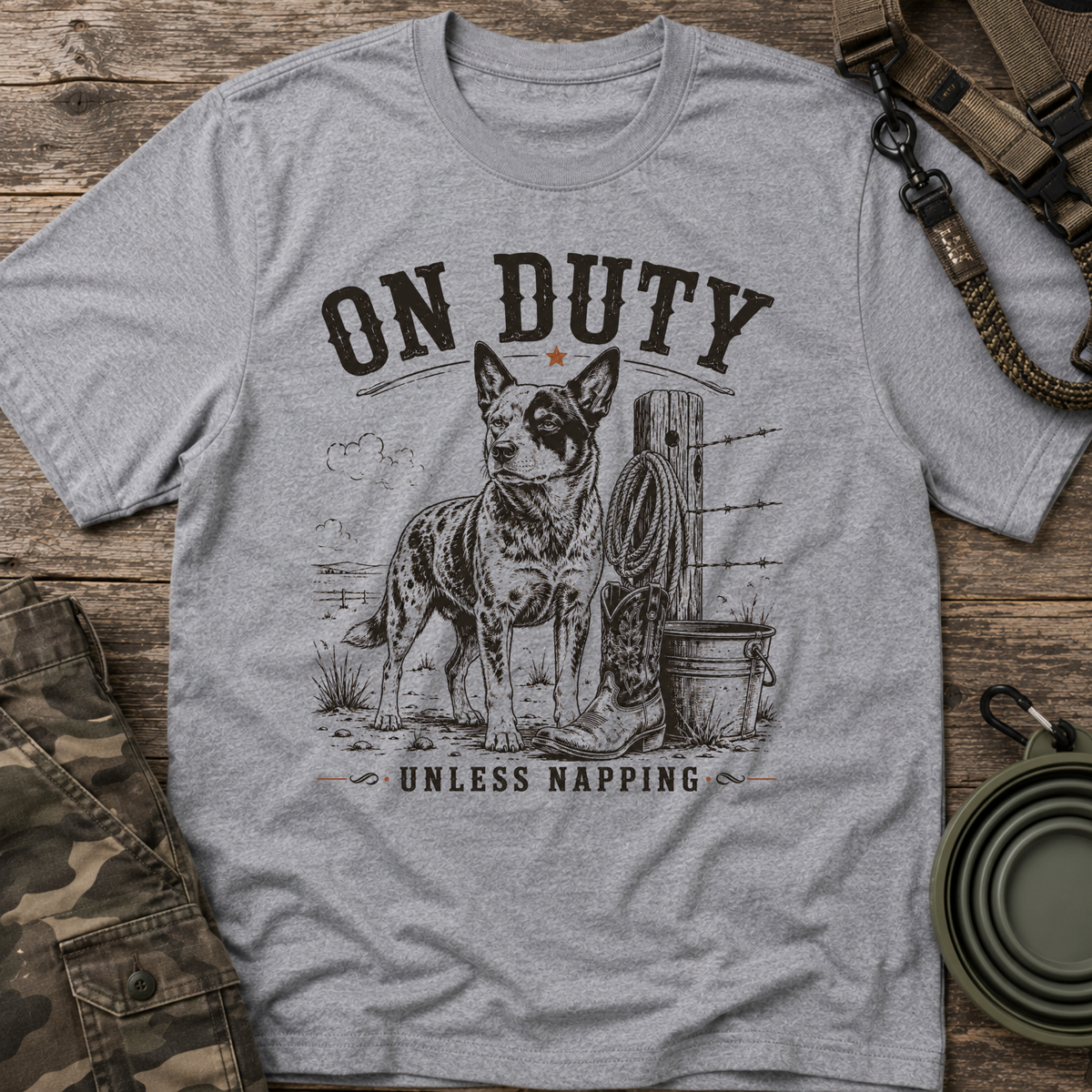 On Duty Cattle Dog