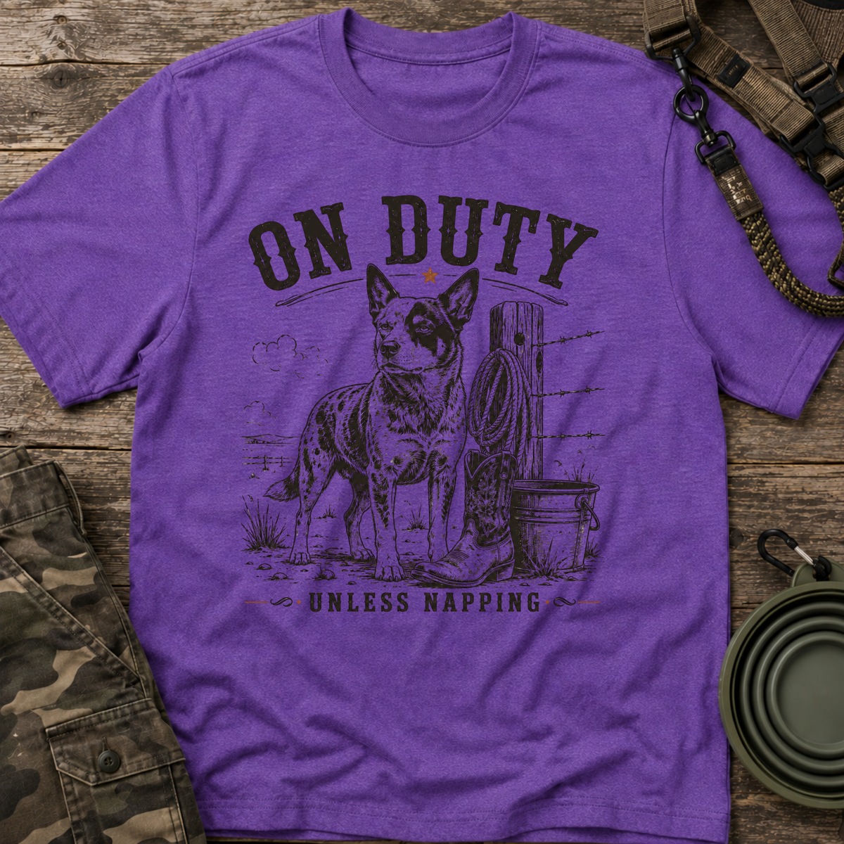 On Duty Cattle Dog