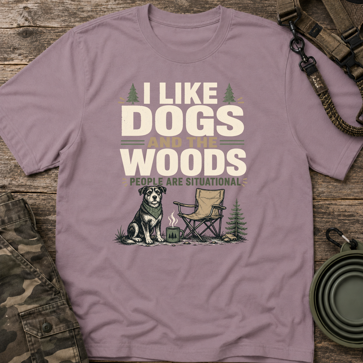 I Like Dogs and the Woods