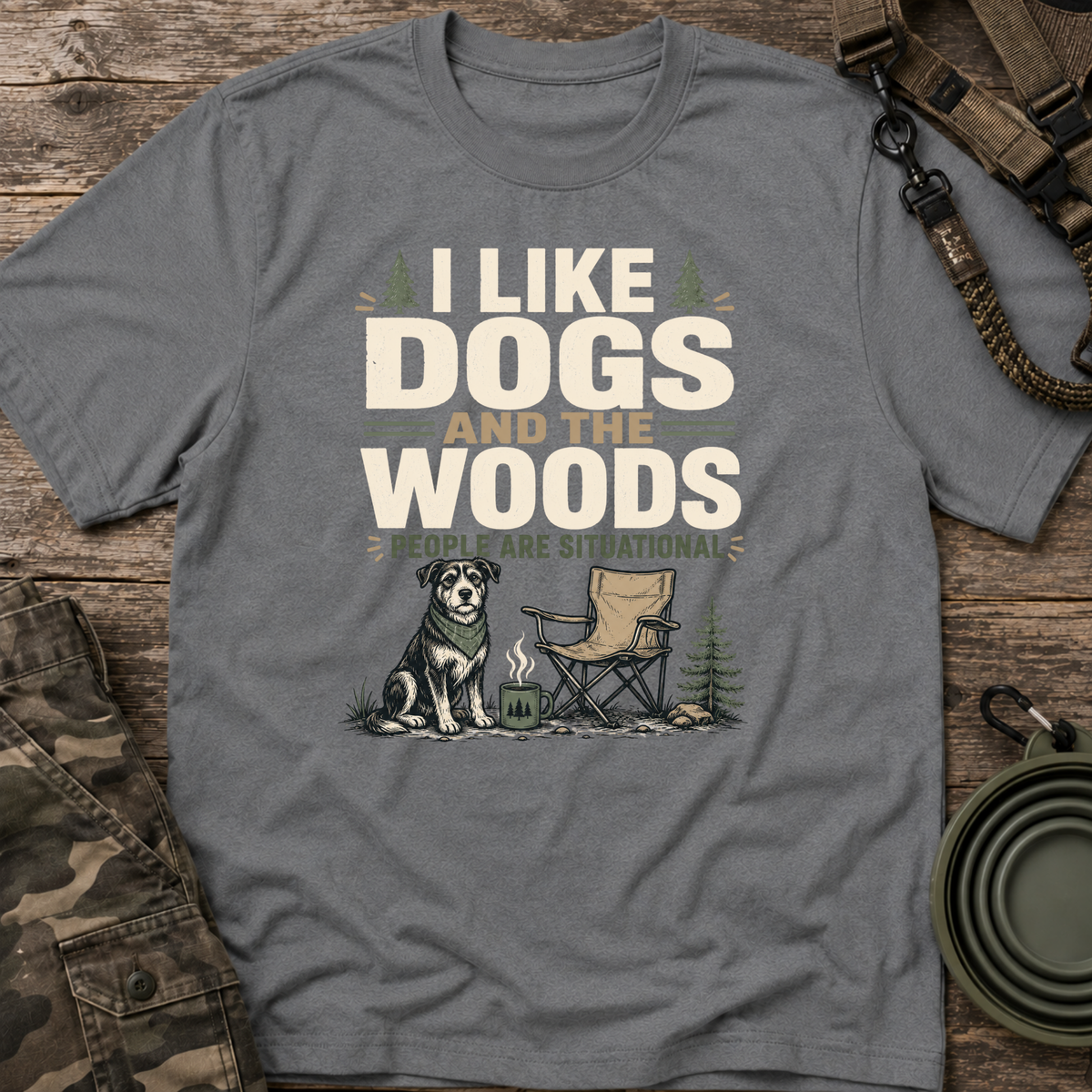 I Like Dogs and the Woods
