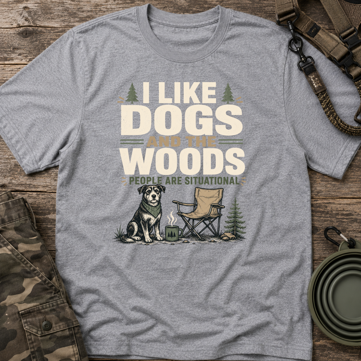 I Like Dogs and the Woods