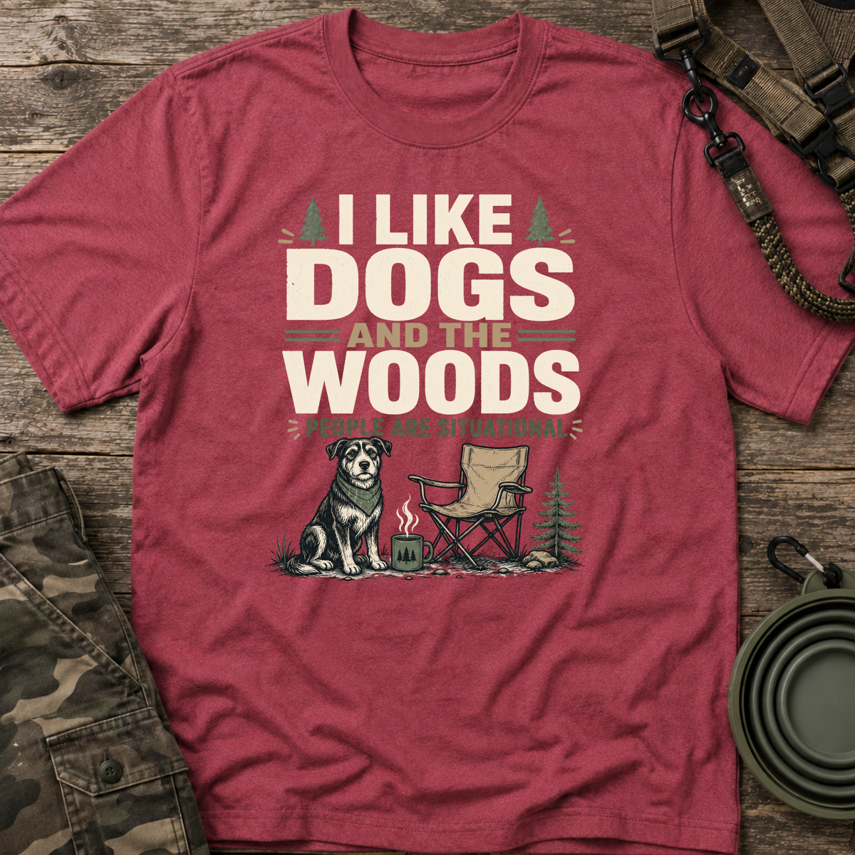I Like Dogs and the Woods