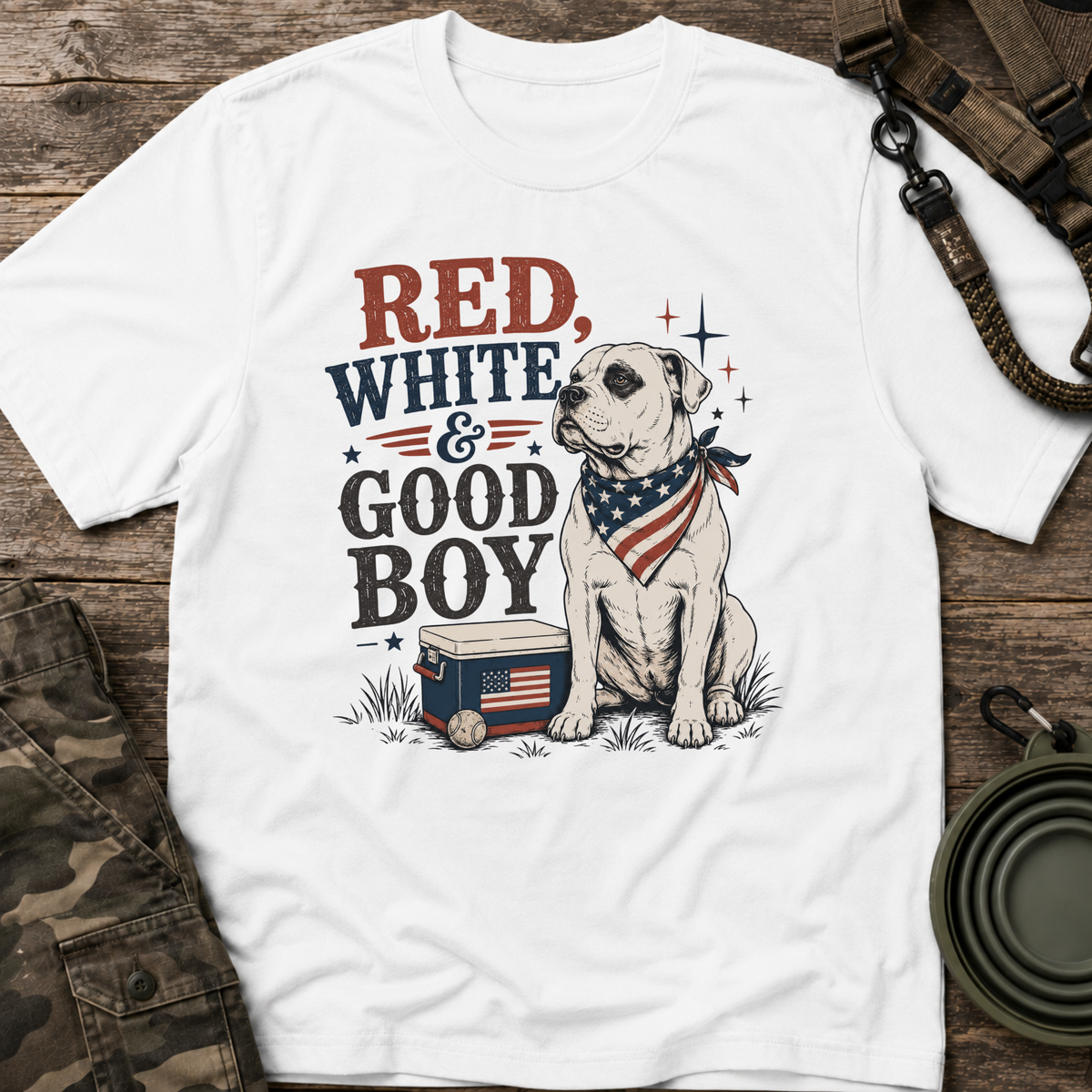 Red, White & Good Boy