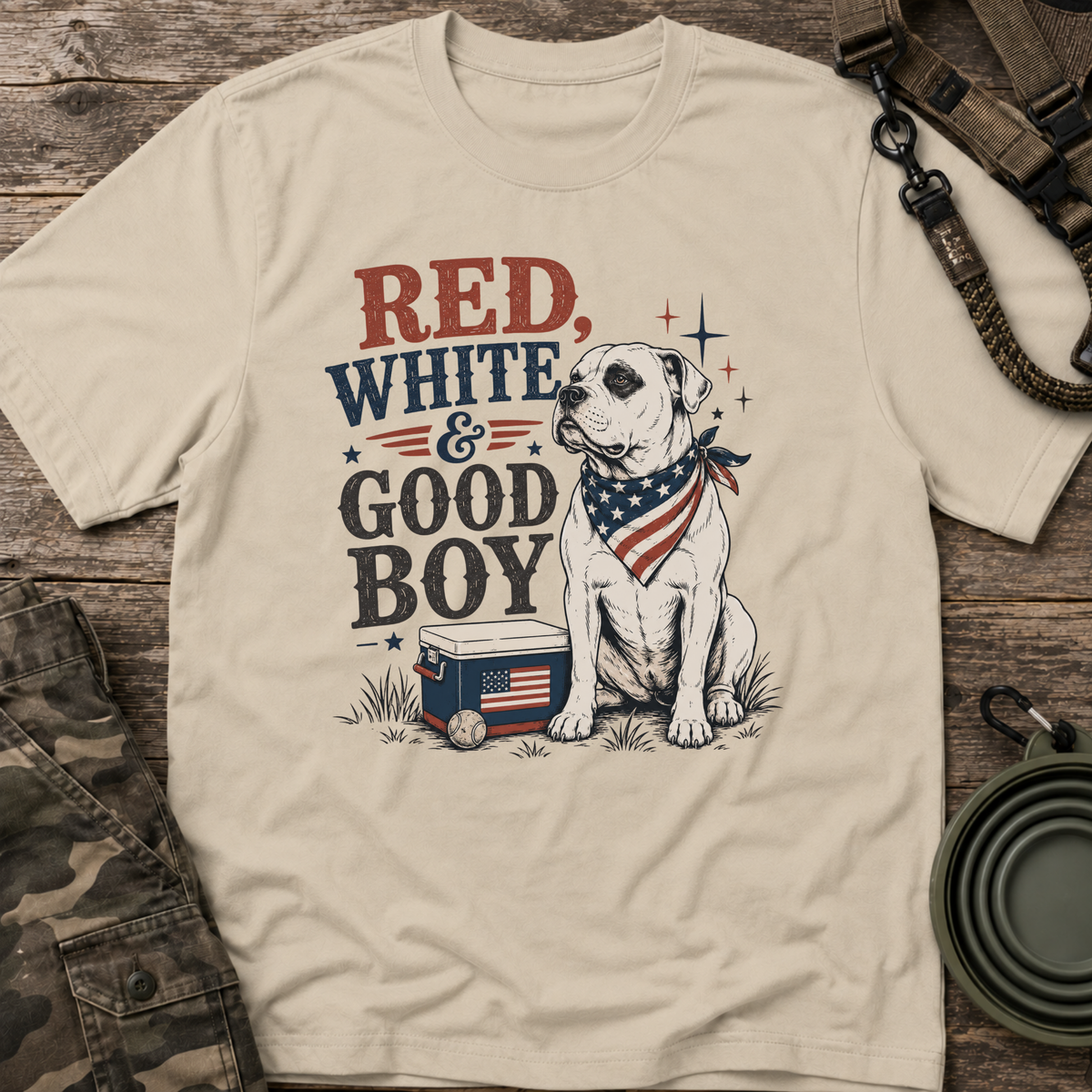 Red, White & Good Boy