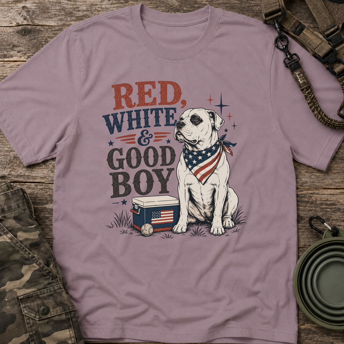 Red, White & Good Boy