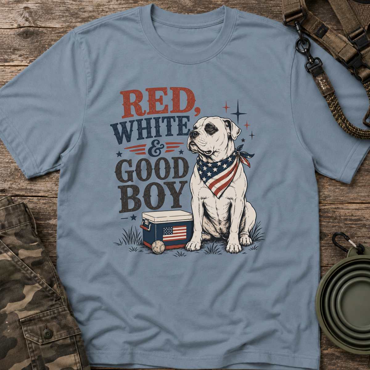 Red, White & Good Boy