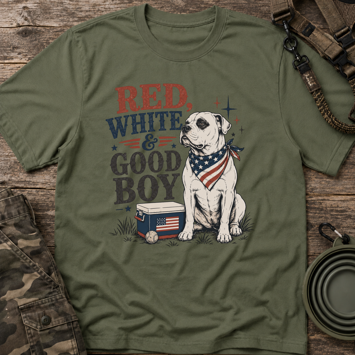 Red, White & Good Boy