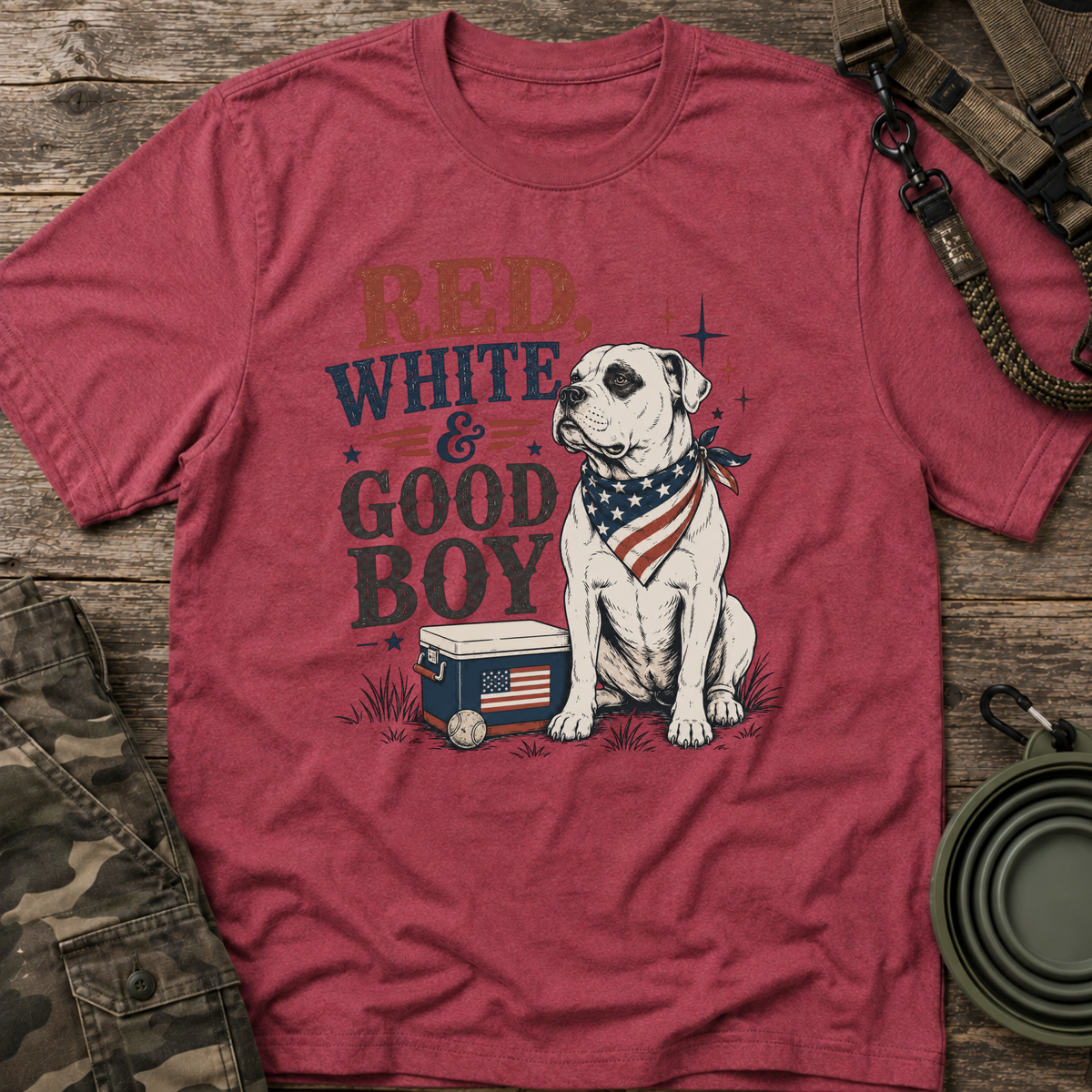 Red, White & Good Boy