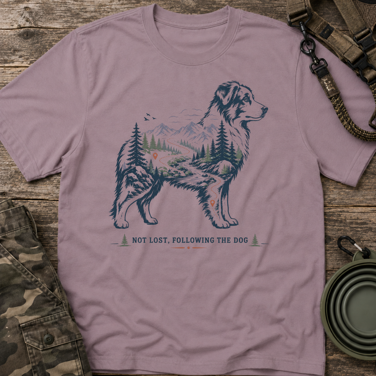 Not Lost, Following the Dog
