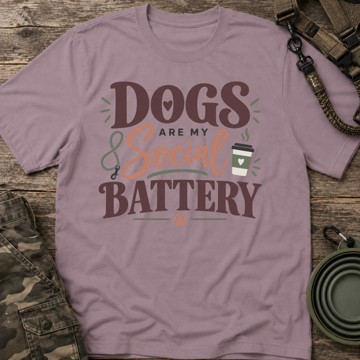 Dogs Are My Social Battery