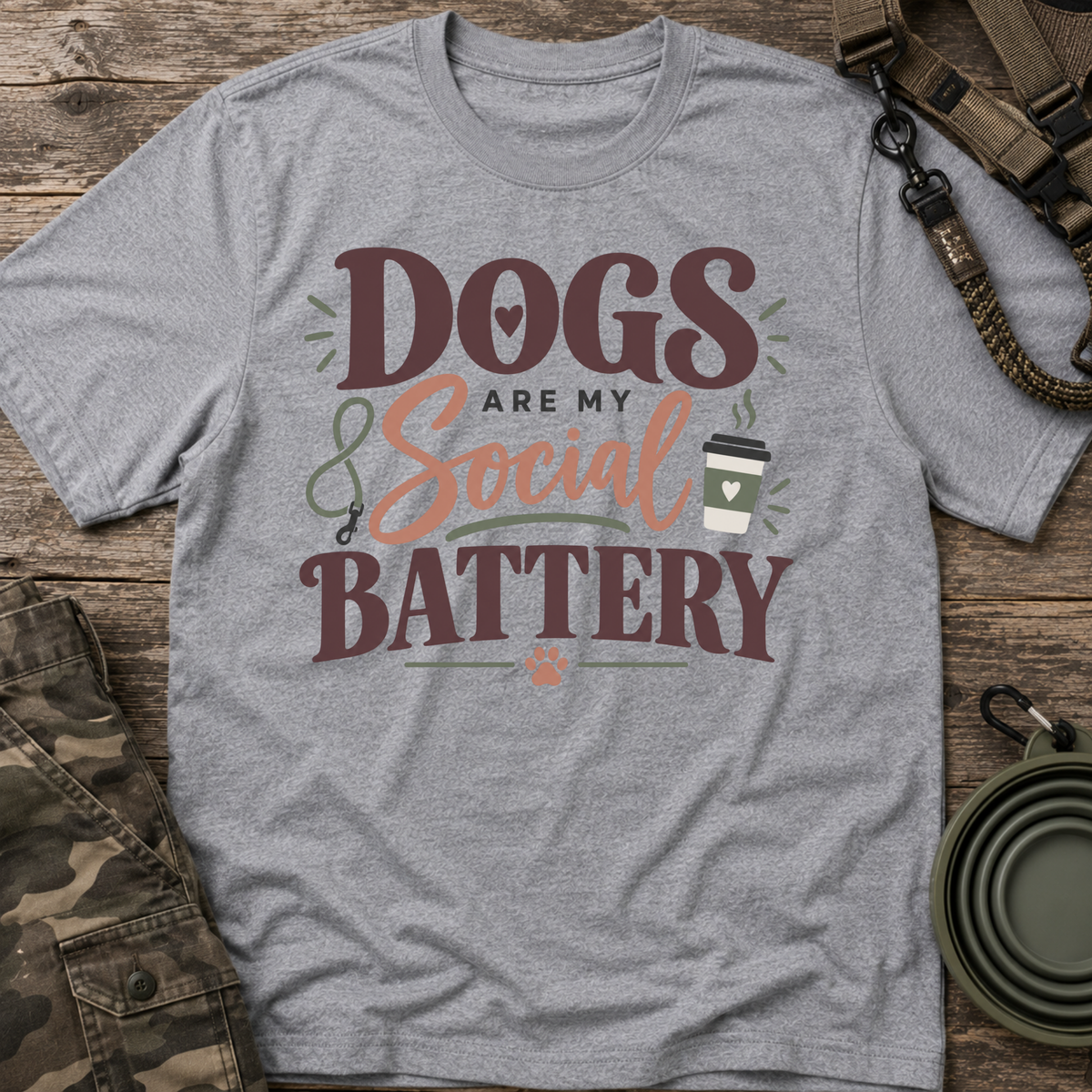 Dogs Are My Social Battery
