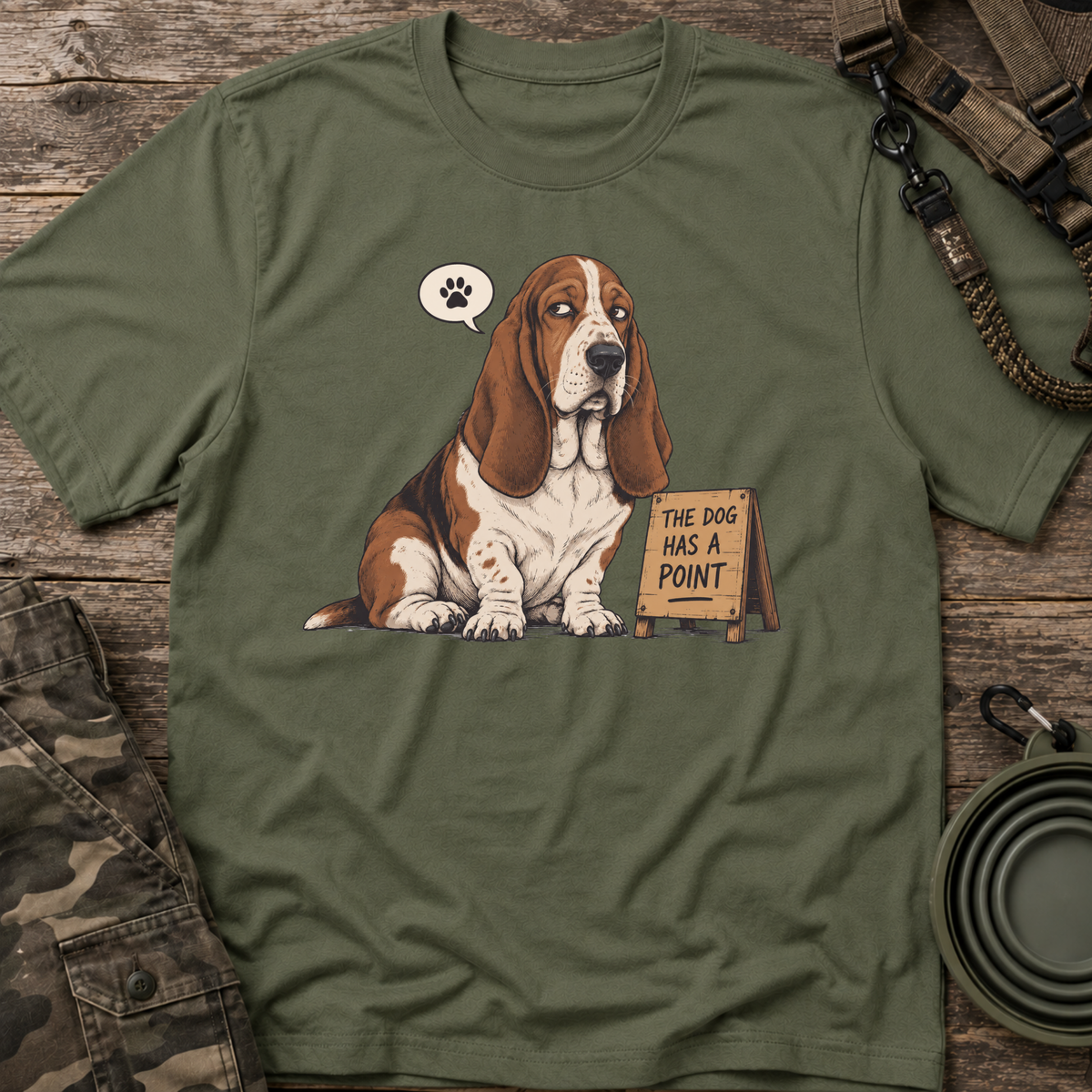 The Dog Has a Point