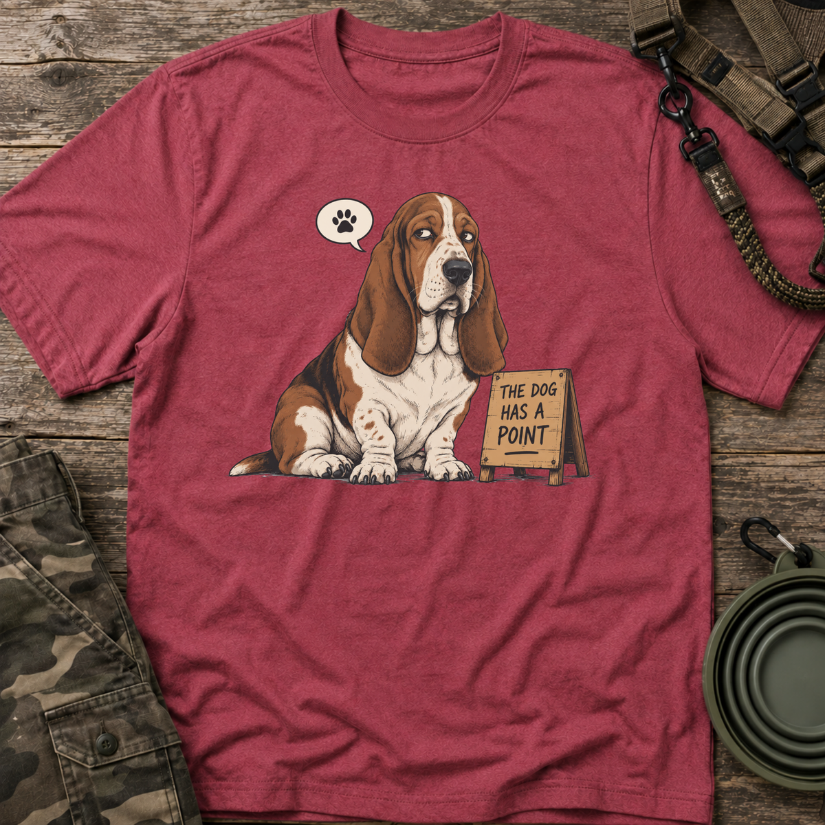 The Dog Has a Point