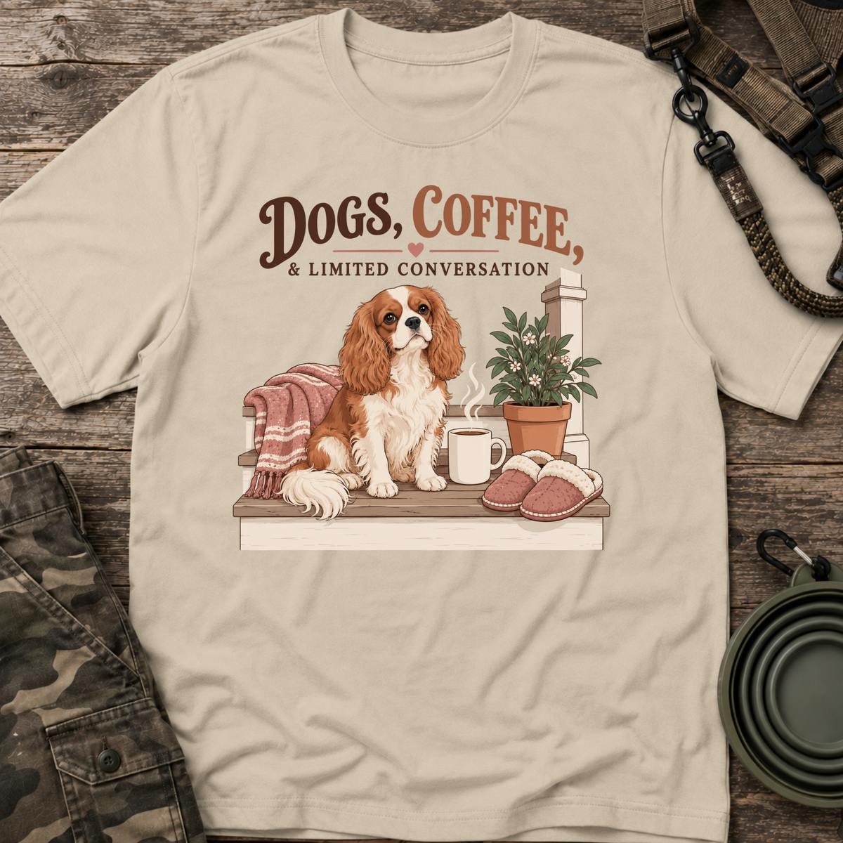 Dogs, Coffee & Limited Conversation