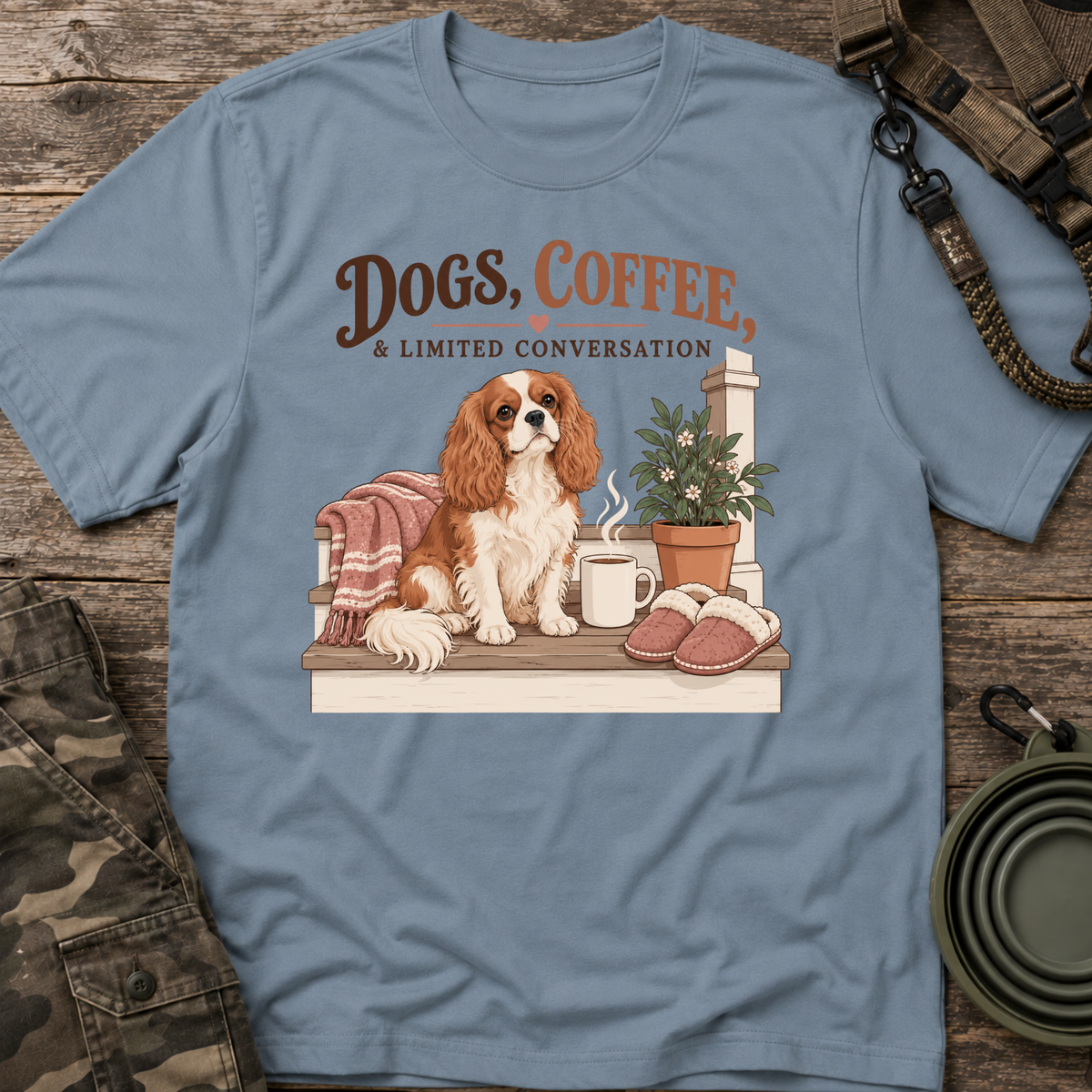Dogs, Coffee & Limited Conversation