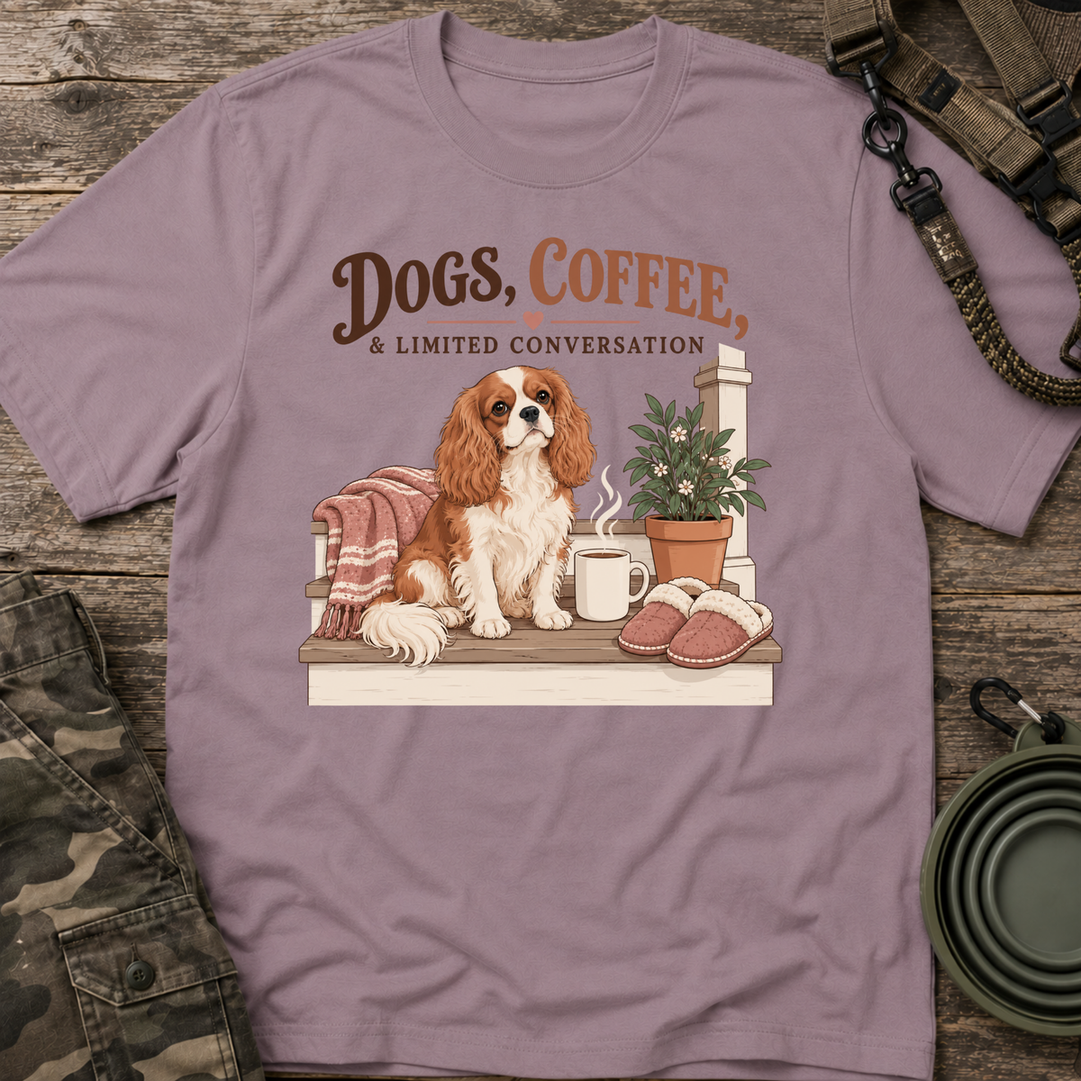 Dogs, Coffee & Limited Conversation