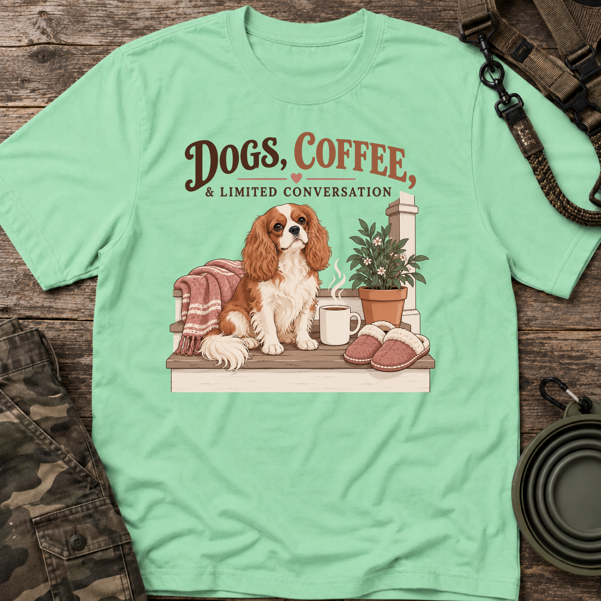 Dogs, Coffee & Limited Conversation