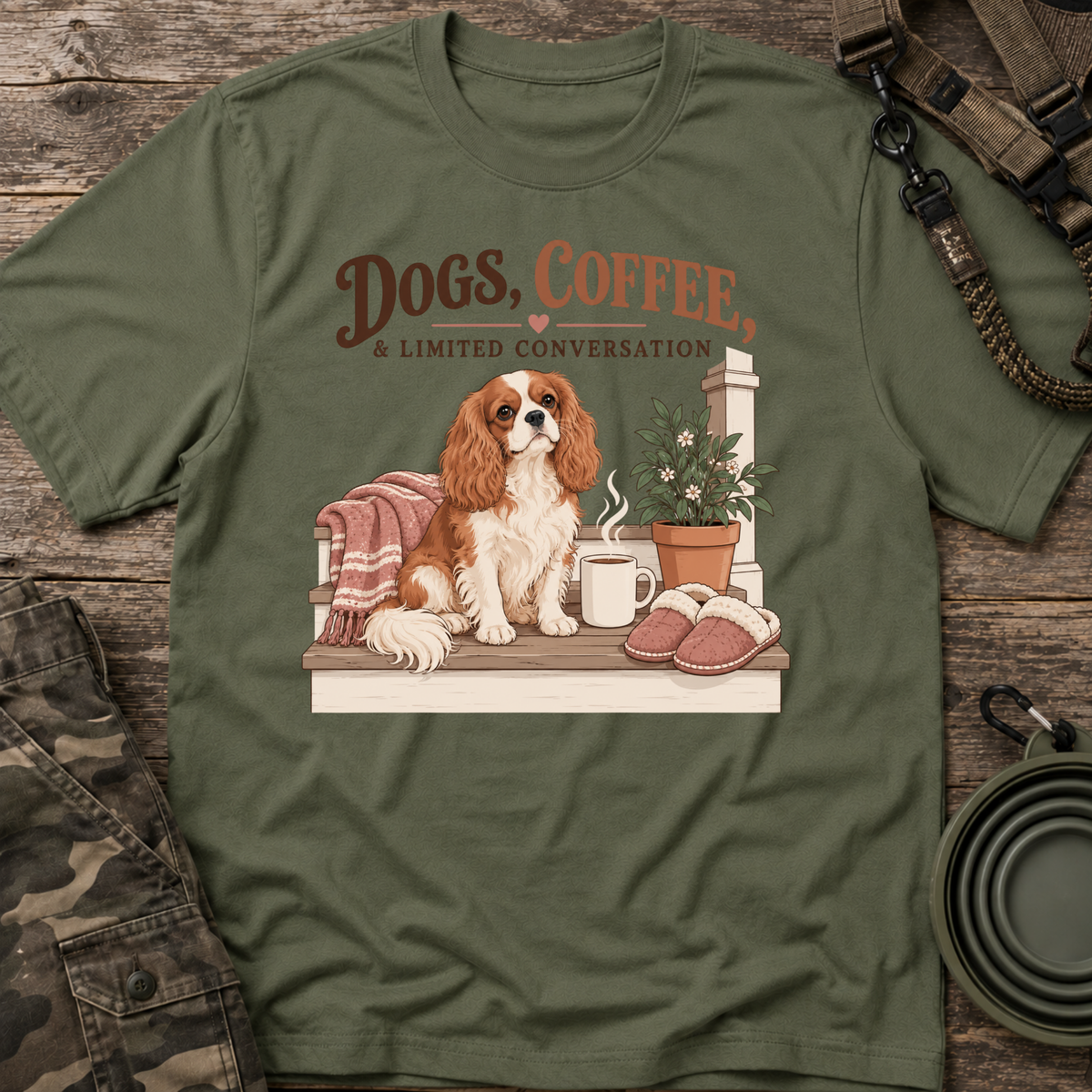 Dogs, Coffee & Limited Conversation