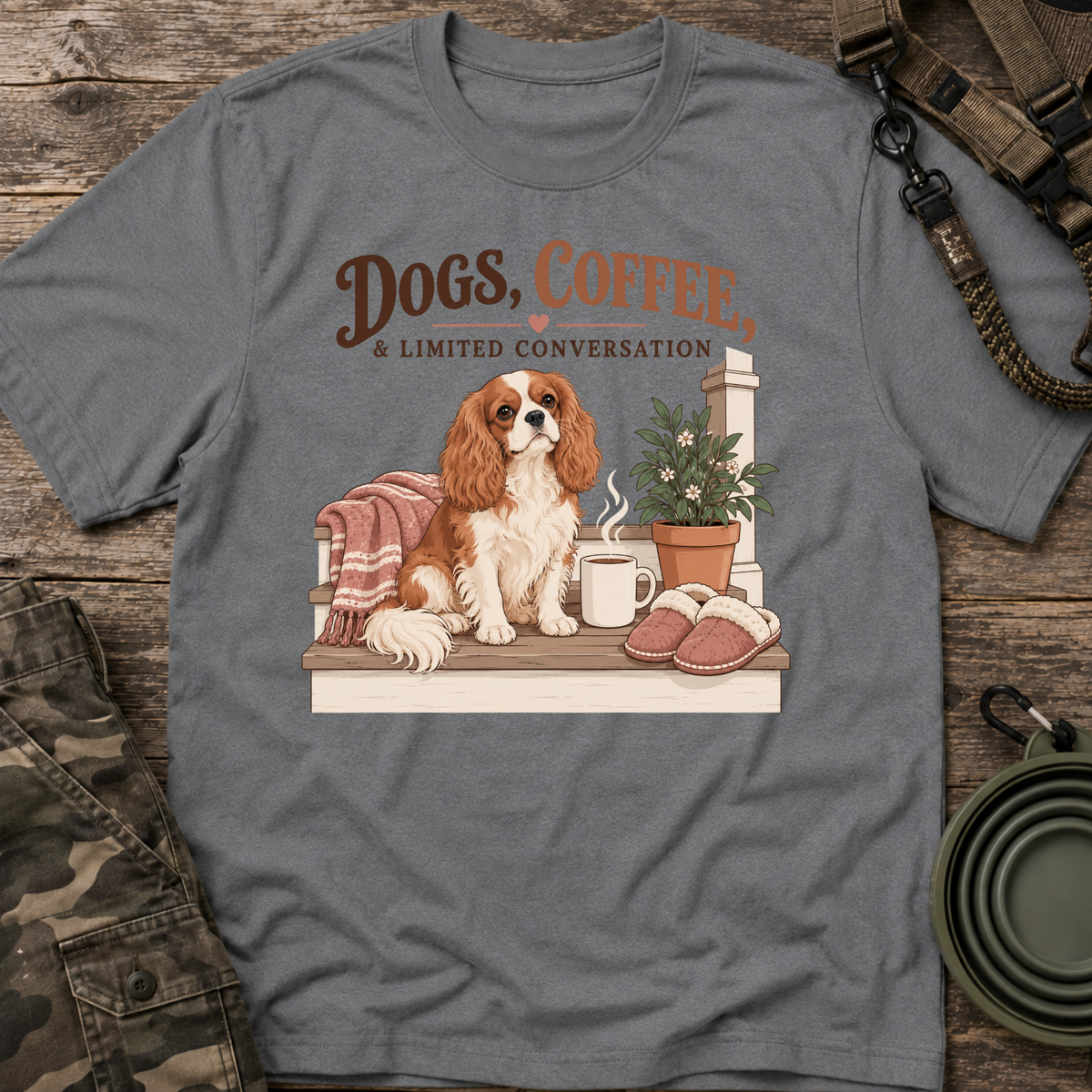 Dogs, Coffee & Limited Conversation