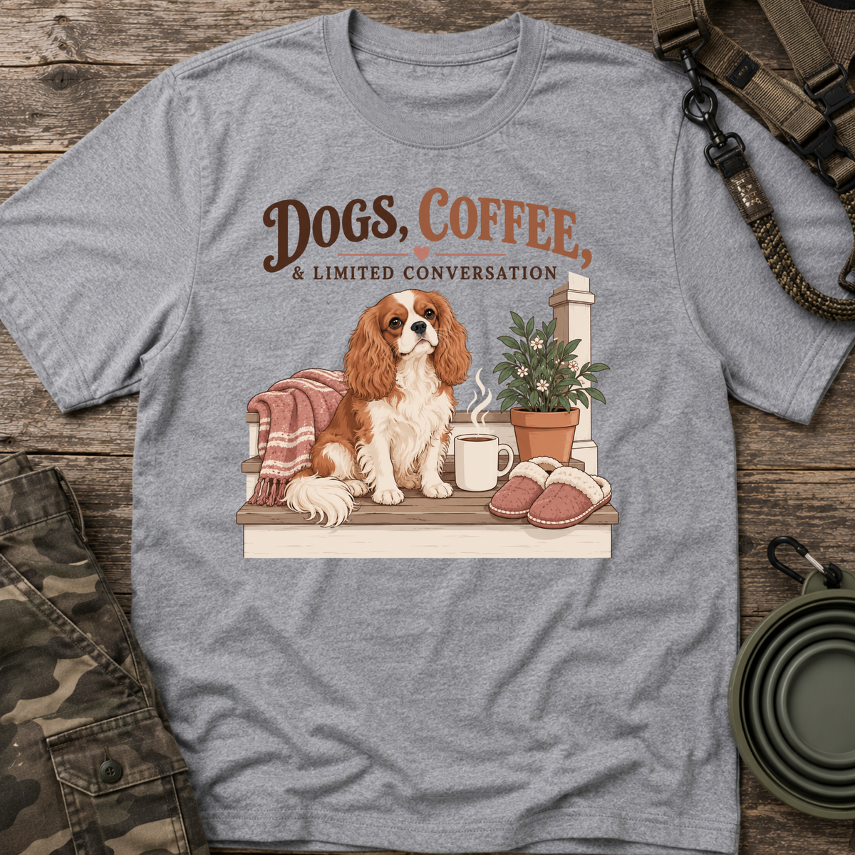 Dogs, Coffee & Limited Conversation