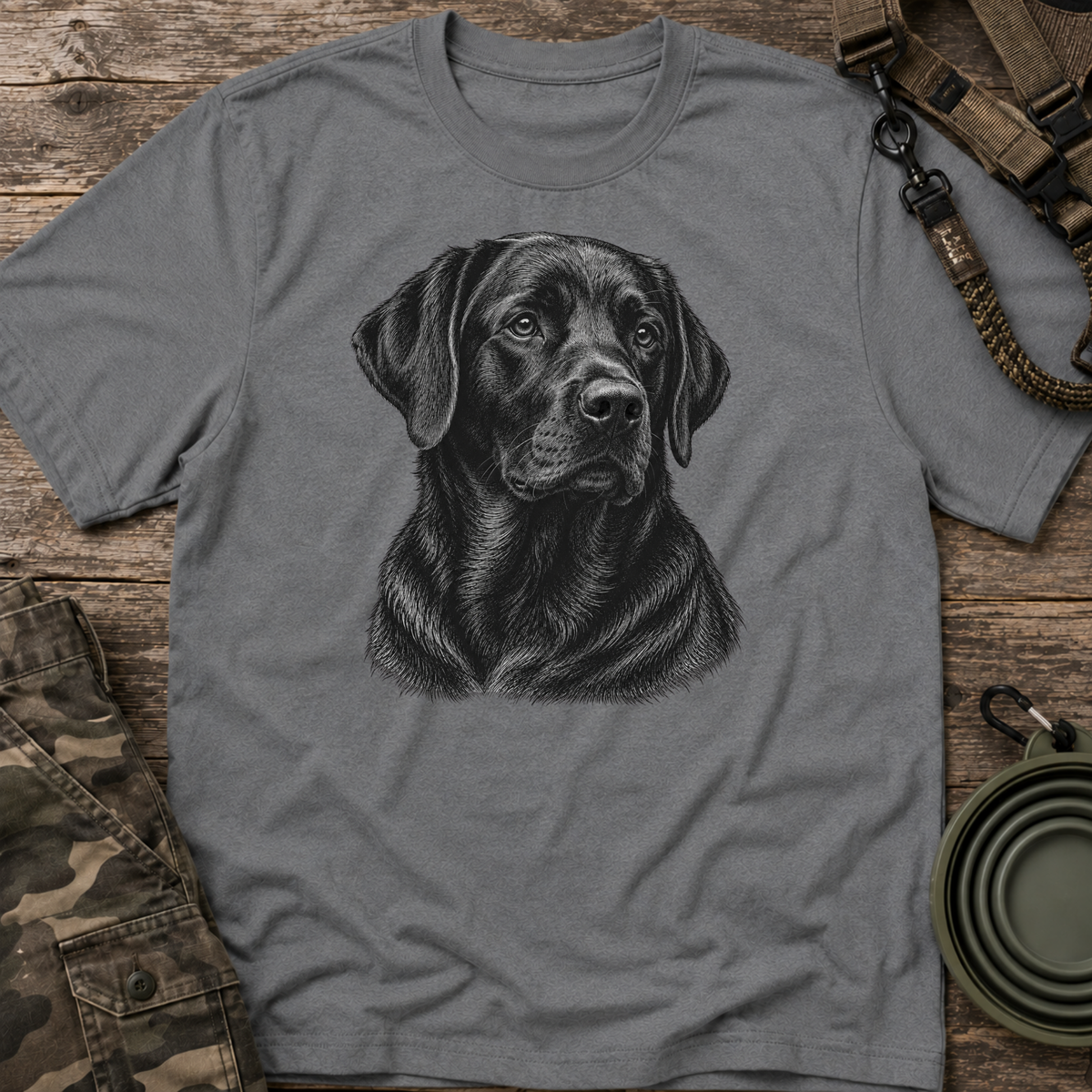 Black Labrador Portrait