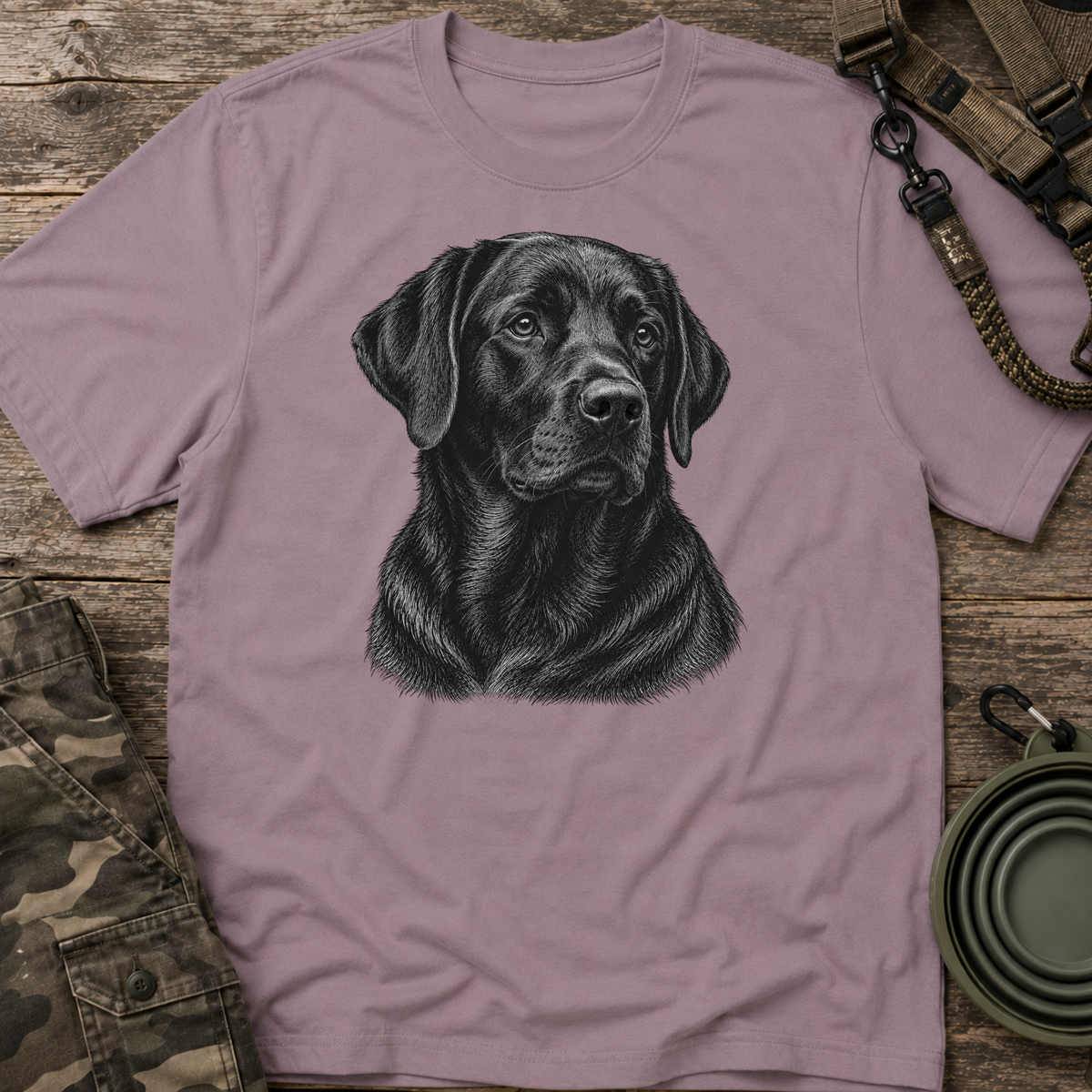 Black Labrador Portrait