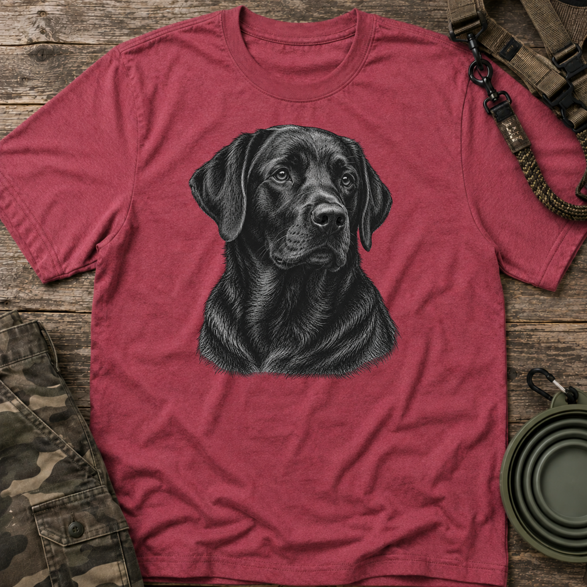 Black Labrador Portrait