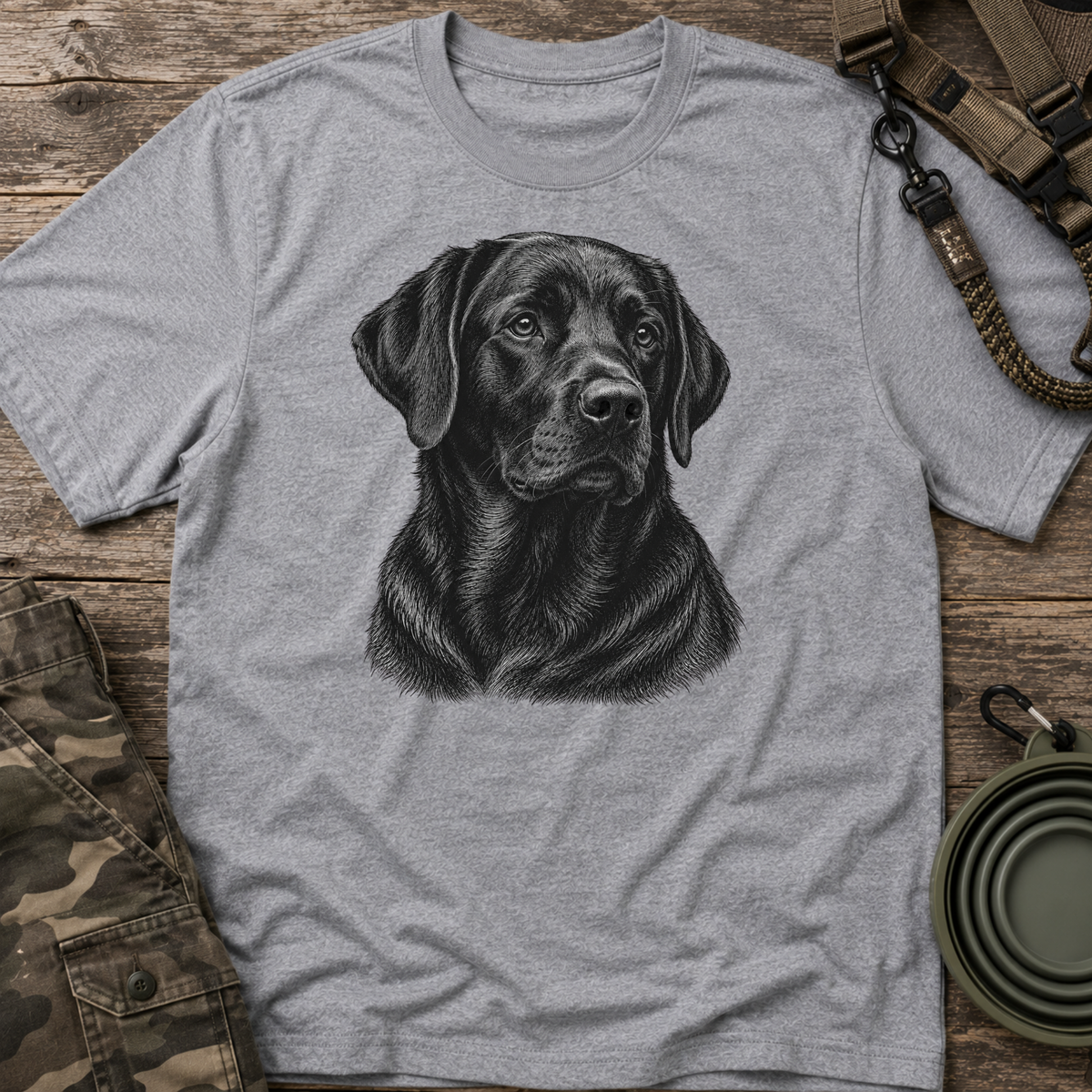 Black Labrador Portrait