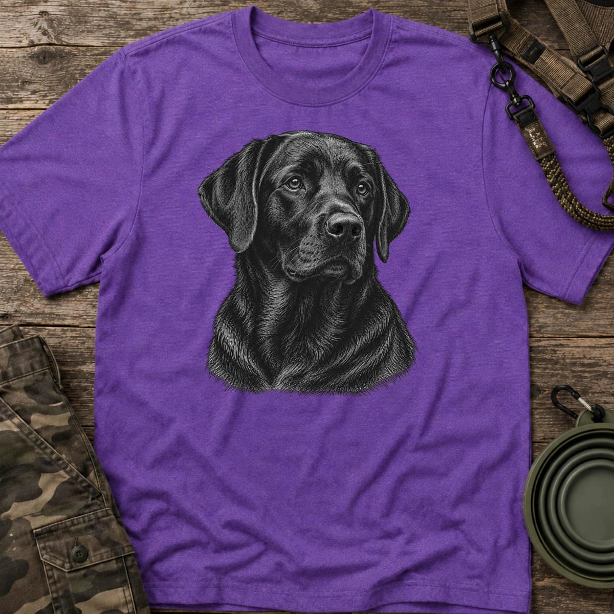 Black Labrador Portrait
