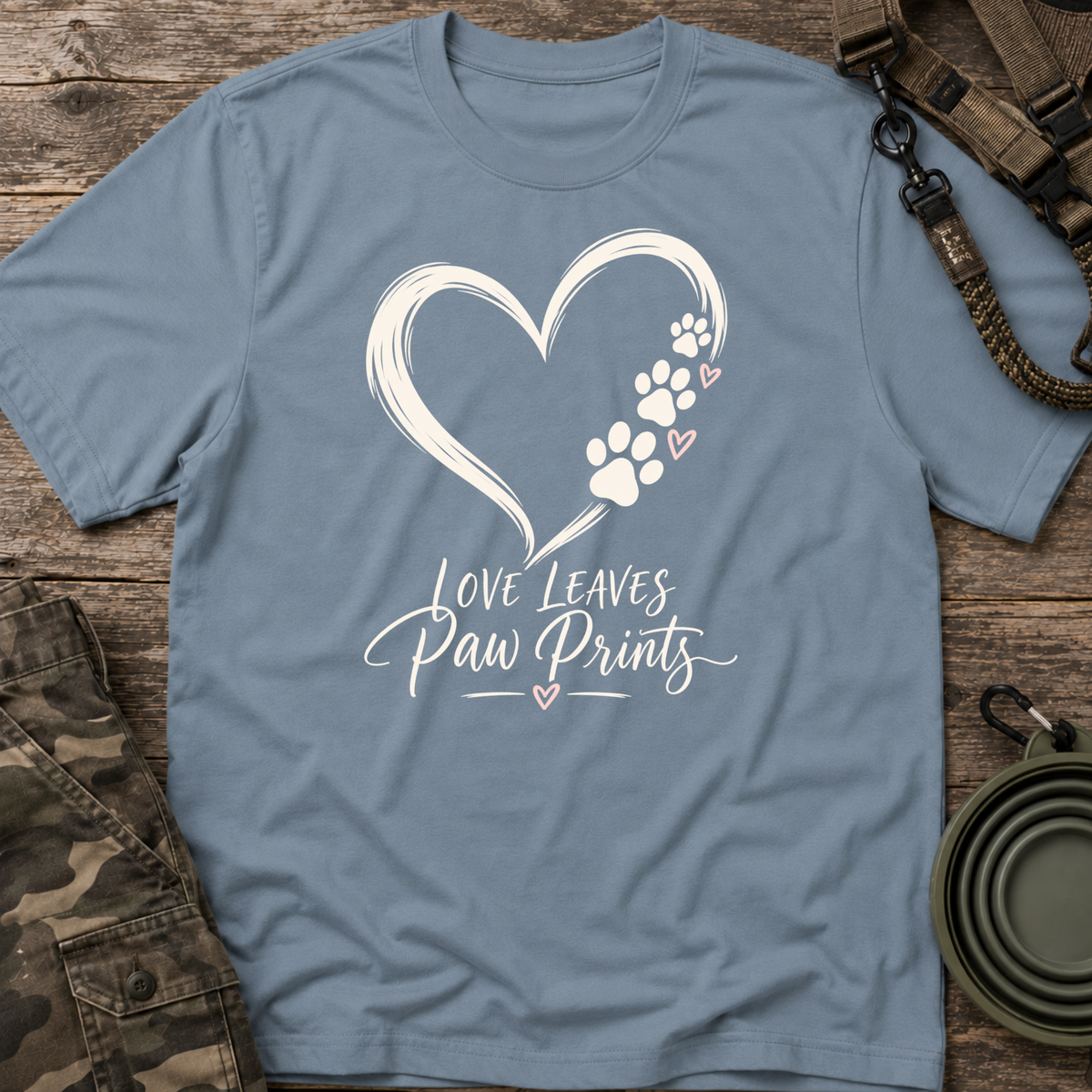Love Leaves Paw Prints