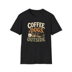 Coffee, Dogs & Cozy Vibes T-Shirt