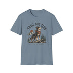 Trail Dog Club T-Shirt — Outdoor Adventure Dog Graphic Tee