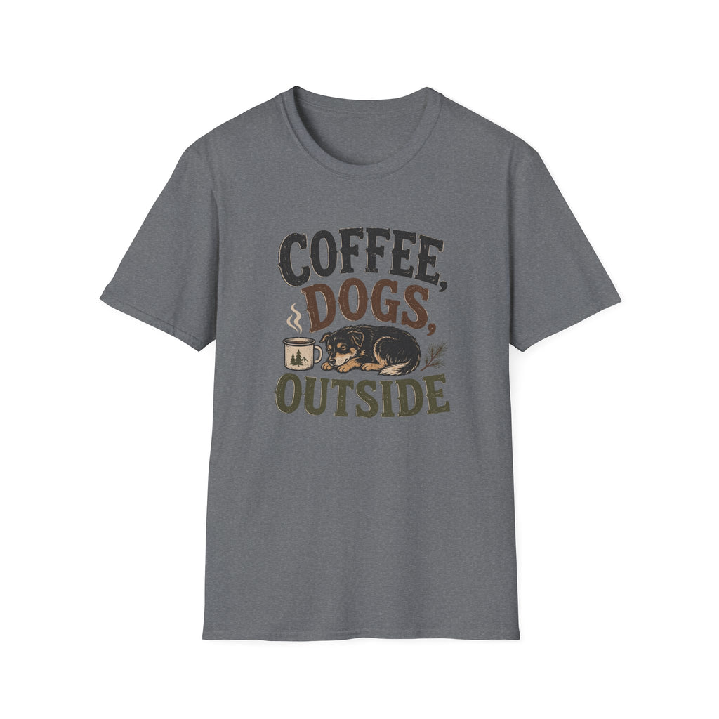 Coffee, Dogs & Cozy Vibes T-Shirt
