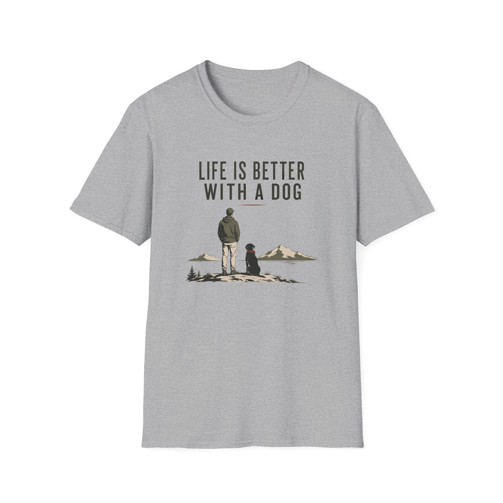 Life Is Better With a Dog T‑Shirt — Dog Lover Graphic Tee