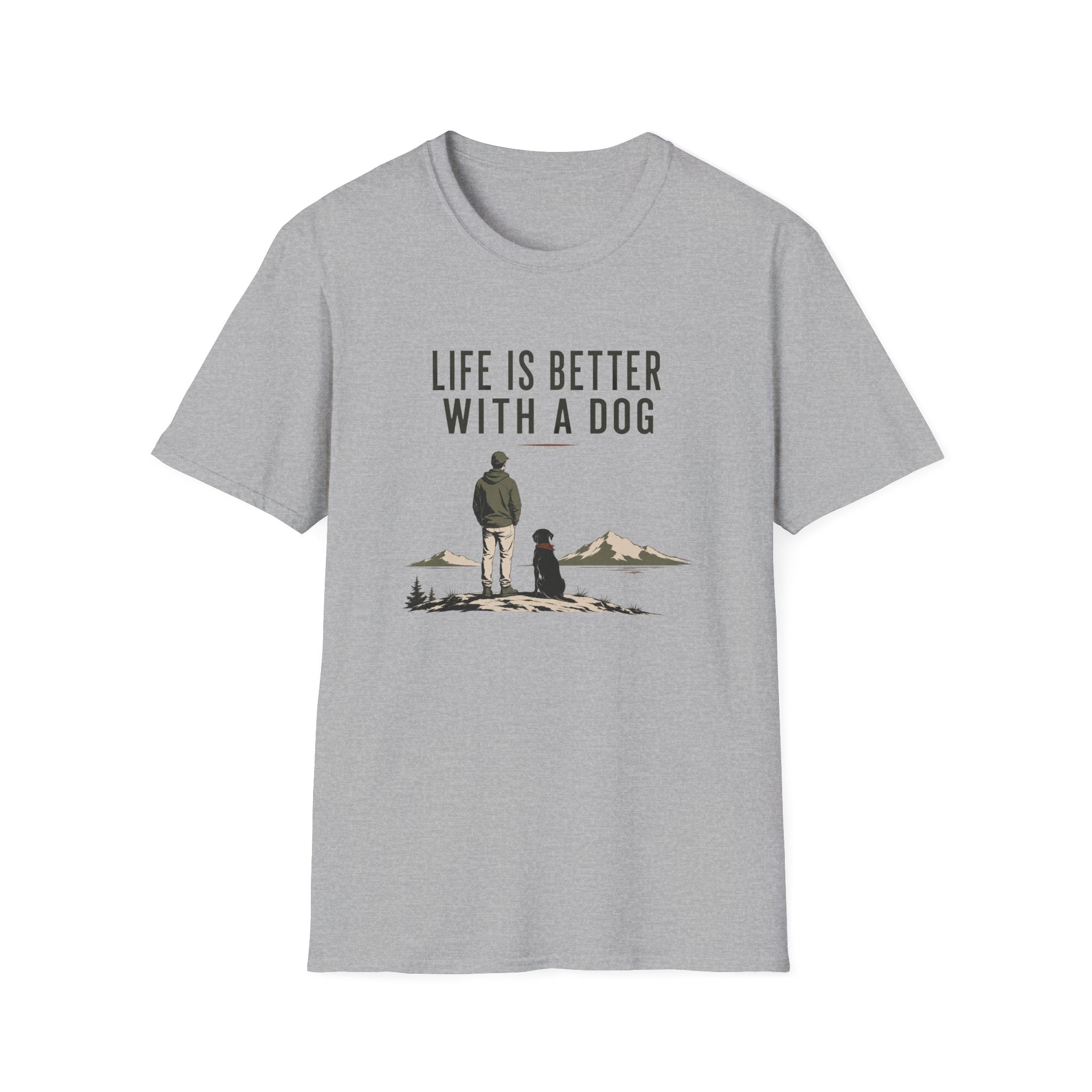 Life Is Better With a Dog T‑Shirt — Dog Lover Graphic Tee