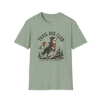 Trail Dog Club T-Shirt — Outdoor Adventure Dog Graphic Tee