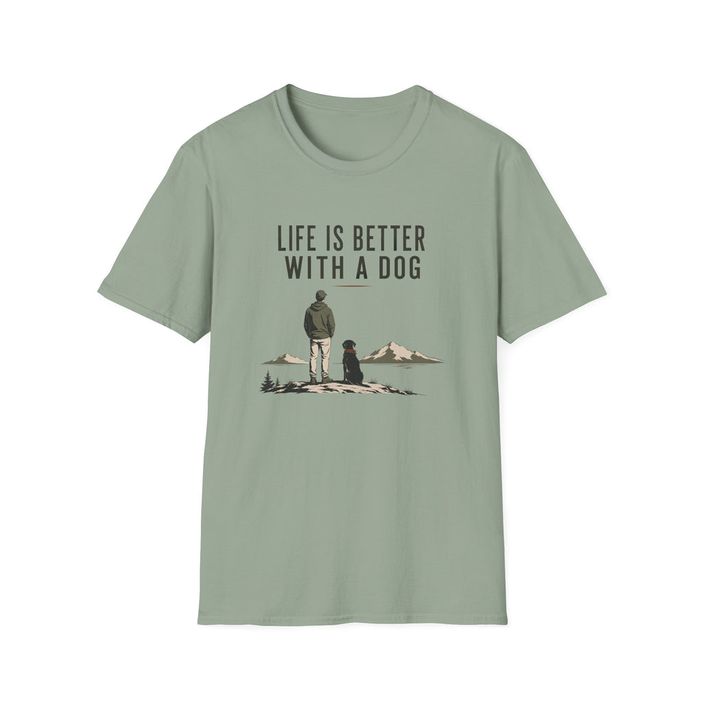 Life Is Better With a Dog T‑Shirt — Dog Lover Graphic Tee