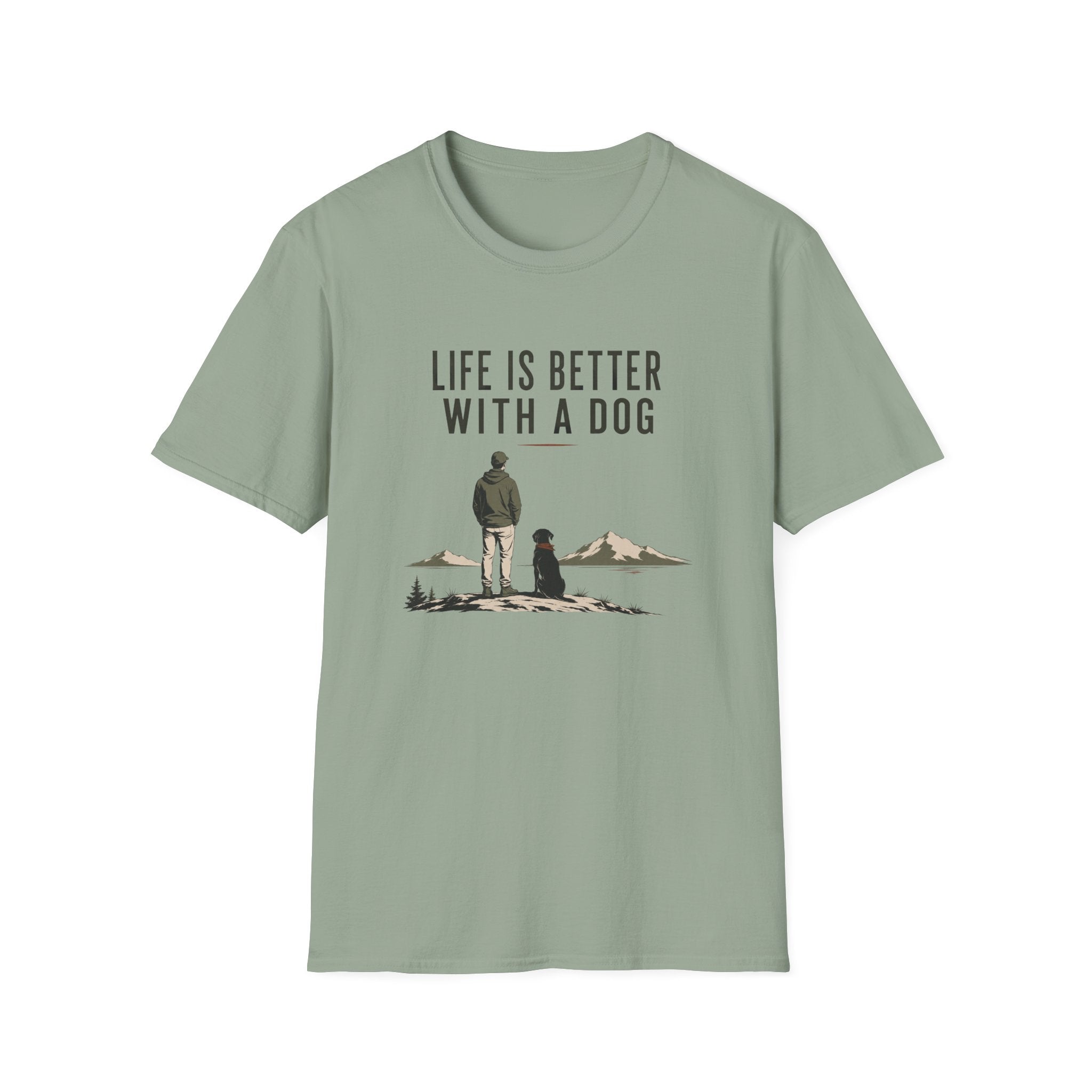 Life Is Better With a Dog T‑Shirt — Dog Lover Graphic Tee